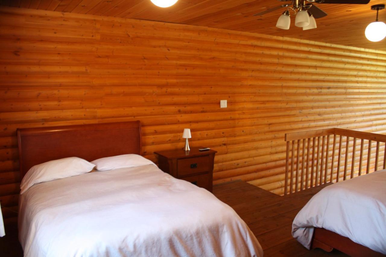 Chalets Et Spa Lac Saint-Jean Chambord Buitenkant foto